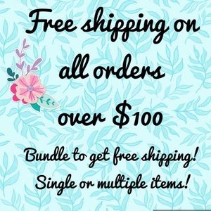 Free shipping over $100